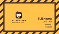 Monkey Mobile App Business Card Image Preview