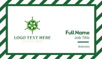Eco Steering Wheel Business Card Preview