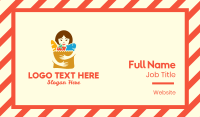 Supermarket Grocery Shopper Business Card Image Preview