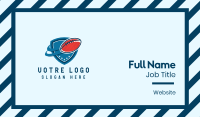 Football Team Emblem  Business Card Image Preview
