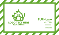 Eco Plant House Business Card Design