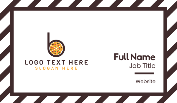 Pizza Pie B Business Card Design Image Preview