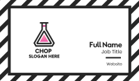 Chemical Flask Business Card Image Preview