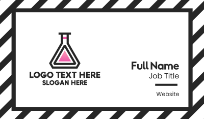 Chemical Flask Business Card