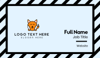 Cute Corgi Dog Business Card Preview