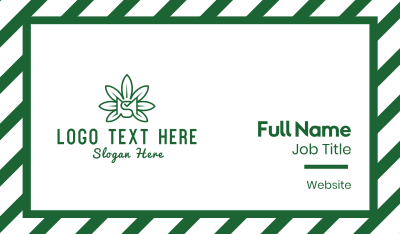 Cannabis MS  Business Card