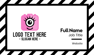 Pink Monster Photography Business Card