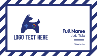 Blue Dog Gaming Business Card Image Preview