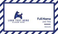 Blue Dog Gaming Business Card Design