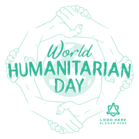 World Humanitarian Day Instagram post Image Preview