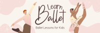 Kids Ballet Lessons Twitter header (cover) Image Preview