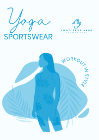 Yoga Sportswear Flyer Image Preview