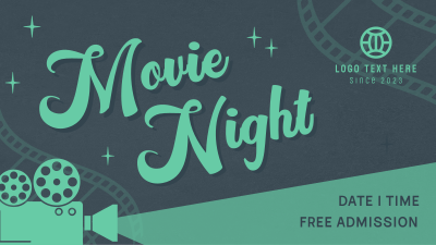 Film Movie Night Facebook event cover Image Preview