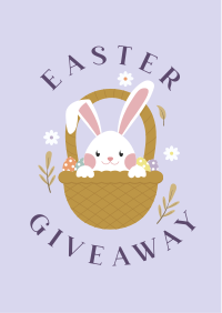 Easter Bunny Giveaway Flyer Image Preview