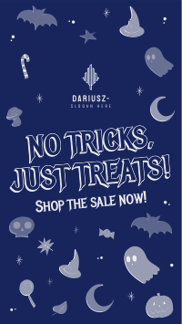 Trick or Treat Sale Instagram story Image Preview