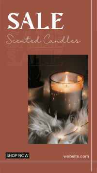 Candle Decors Facebook Story Design