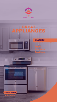 Great Appliances Facebook Story Design