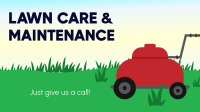 Lawn Care And Maintenance Facebook Event Cover Design