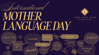 Modern Nostalgia International Mother Language Day Animation Image Preview