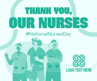 National Nurses Day Facebook Post Design