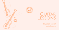 Guitar Lesson Registration Facebook ad Image Preview