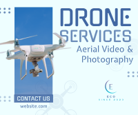 Drone Aerial Camera Facebook Post Design