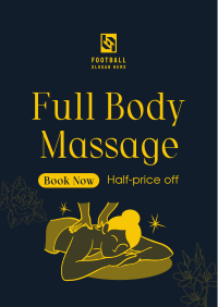 Body Massage Promo Poster Image Preview