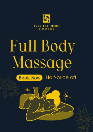 Body Massage Promo Poster Image Preview