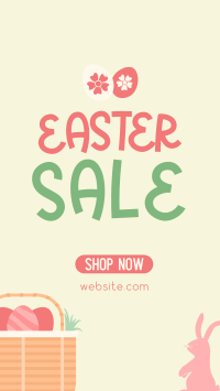 Easter Basket Sale TikTok video Image Preview