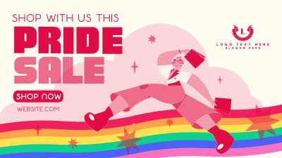 Fun Pride Month Sale Facebook event cover Image Preview