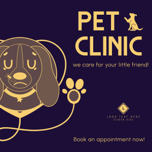 Pet Clinic Instagram post Image Preview