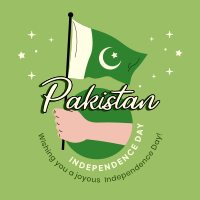 Raise Pakistan Flag Linkedin Post Image Preview