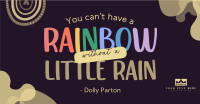 Rainbow After The Rain Facebook Ad Design