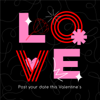 Valentine's Date Linkedin Post Image Preview