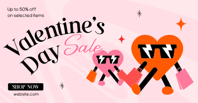 Valentine's Sale Facebook ad Image Preview