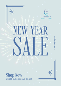 New Year Exclusive Deals Flyer Image Preview