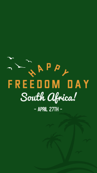 South Africa Freedom Facebook story Image Preview