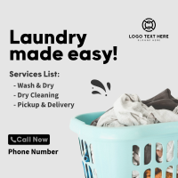 Laundry Made Easy Instagram post Image Preview