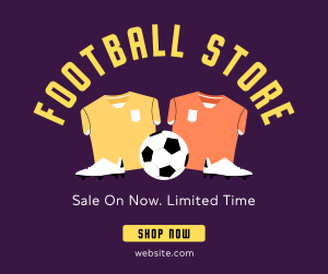 Football Merchandise Facebook post Image Preview