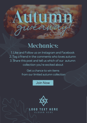 Autumn Leaves Giveaway Poster Image Preview