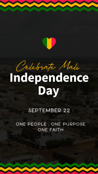 Republic Of Mali Facebook Story Design