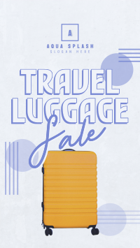 Travel Luggage Discounts TikTok Video Image Preview