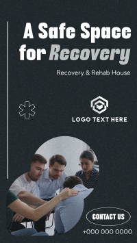 Minimalist Recovery House TikTok video Image Preview