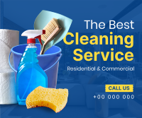 The Best Cleaning Service Facebook post Image Preview