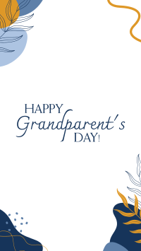Grandparent's Day Abstract Instagram story Image Preview