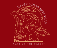 Lunar Rabbit Facebook post Image Preview