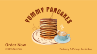 Delicious Breakfast Pancake  Facebook event cover Image Preview