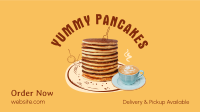 Delicious Breakfast Pancake  Facebook Event Cover Image Preview