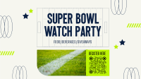Super Bowl Sport Facebook Event Cover Design