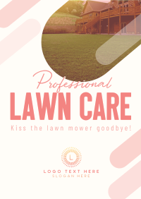 Professional Lawn Cleaning Flyer Design